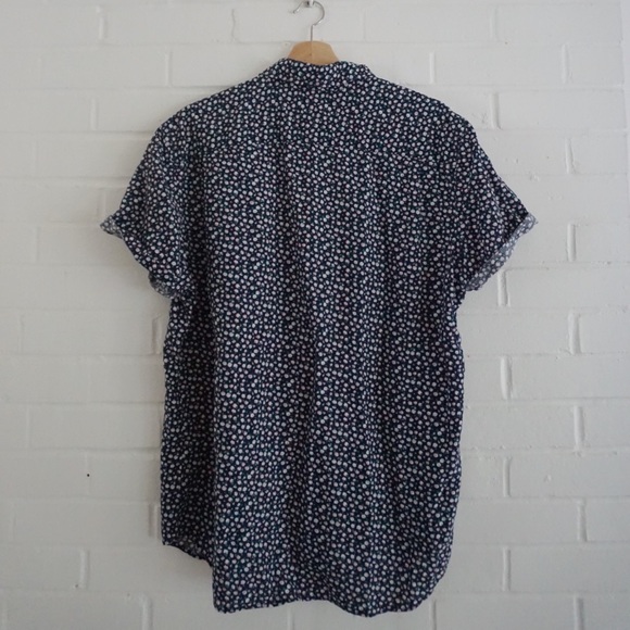 Gap Floral Print Casual Button Down - Picture 5 of 6